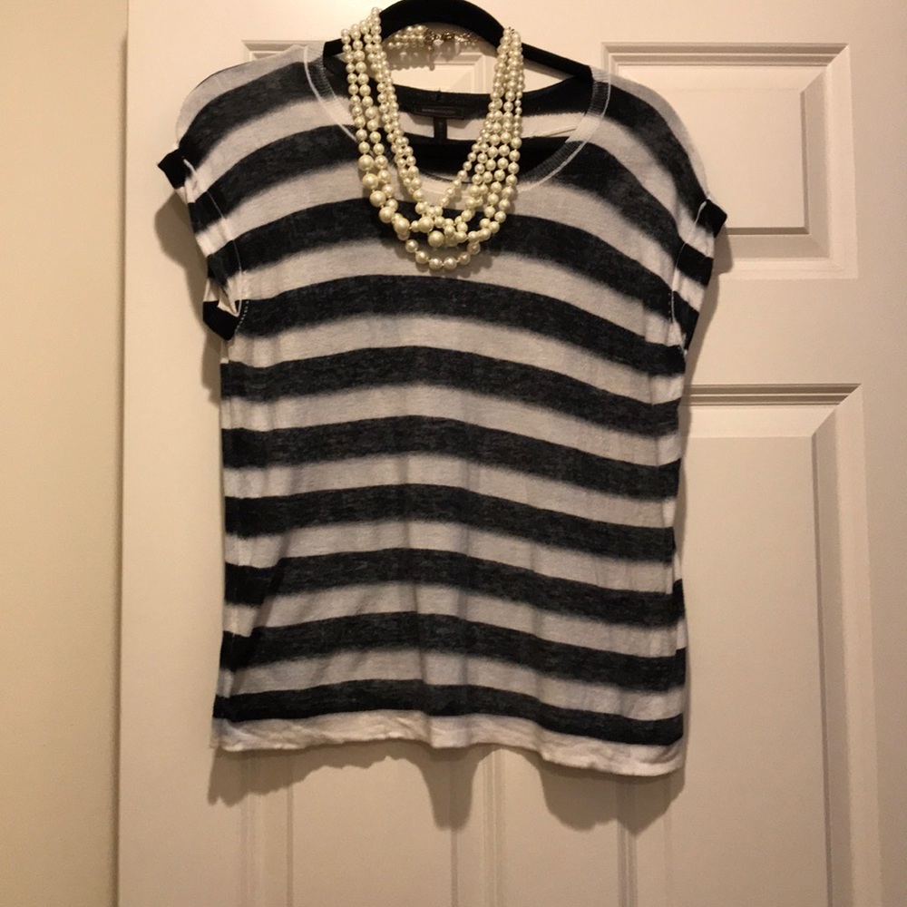 Boxy BCBGMAXAZRIA Knit Top